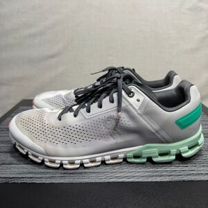 On Cloudflow Running Shoes - Womens 10 - Gray Green 35.98208 Running Sneakers